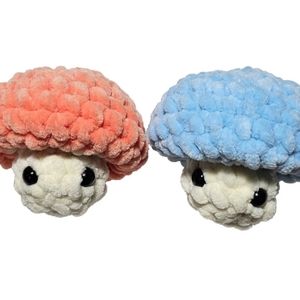 mushrooms handmade Crochet Amigurumi